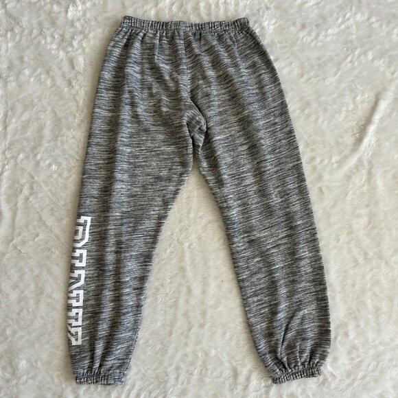 Y2K PINK Victorias Secret Grey Cropped Jogger Drawstring Sweatpants - Small - Picture 6 of 6
